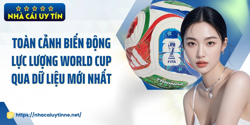 Toàn cảnh biến động lực lượng World Cup qua dữ liệu mới nhất